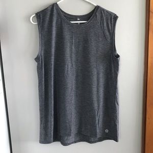 Gray Athletic Tank Top